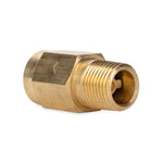 Camco Fresh Water Backflow Preventer, 1/2 in Male NPT Thread x 1/2 Female NPT Thread, Brass - 23303