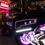 Rigid Industries Driving/Fog Light, LED Bulb, 4 LED Clear Bulb, 3.2 in Square, Set Of 2 - 202053