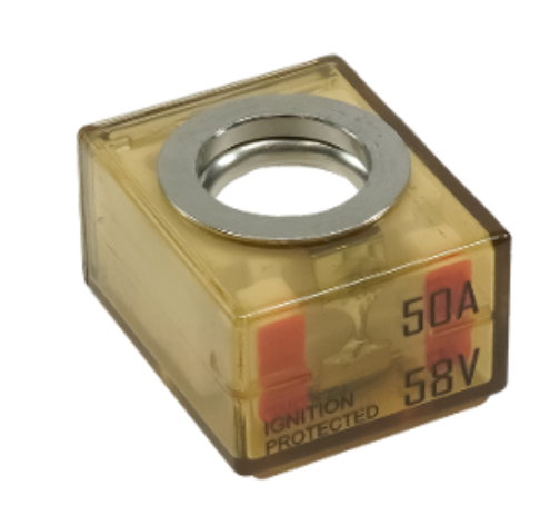Egis Fuse, 50 amp, 58 V DC, IP66 Protection Rating - 3603-050
