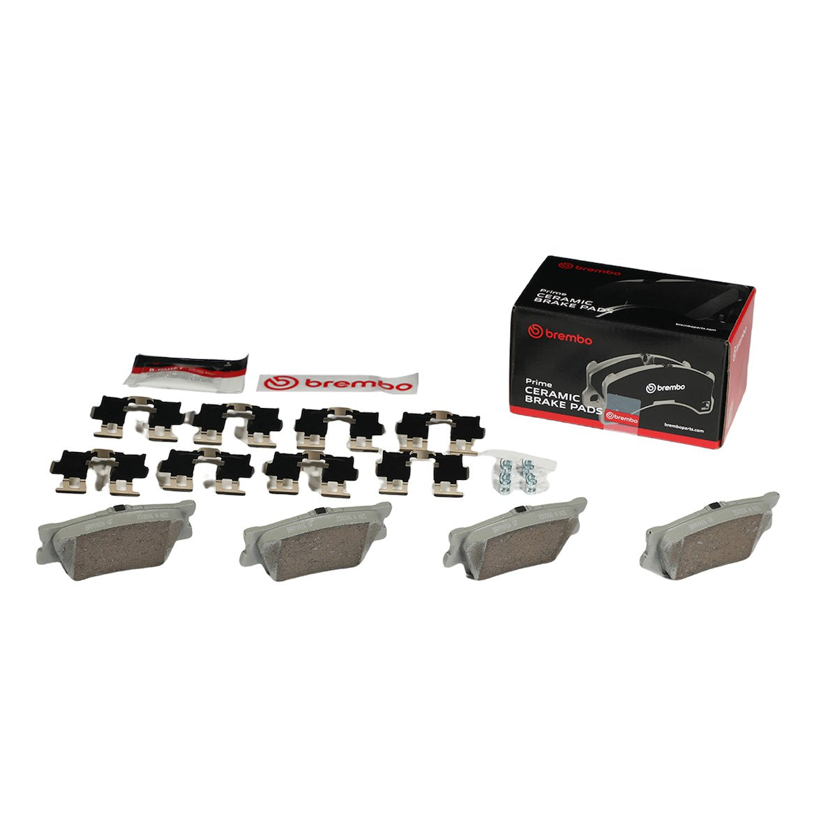 Brembo Brake Pad, FMSI Number D1212-8332, Ceramic, Set Of 4 - P83089N