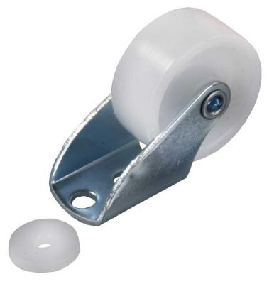 JR Products Awning Door Roller, 1-1/4 in Long Mounting Area - 05004