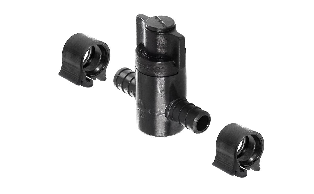 Elkhart Supply Shut Off Valve, 1/2 in PEX x 1/2 in PEX - 30879