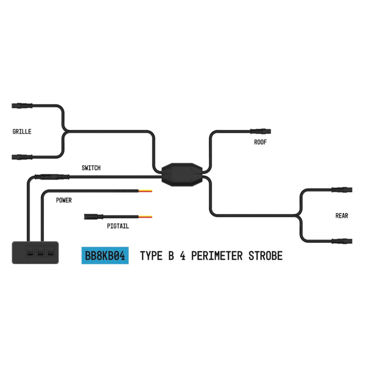 ARC Lighting Auxiliary Lighting Wiring & Mounts BB8KB04 product image 1