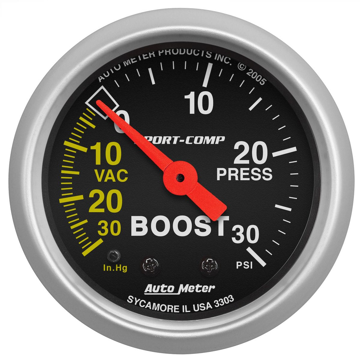 AutoMeter Boost Gauge 3303 product image 1