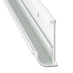 AP Products Drip Rail, Aluminum, 8 ft x 7/8 in Width x 1-1/2 in Height, Polar White - 021-56201-8