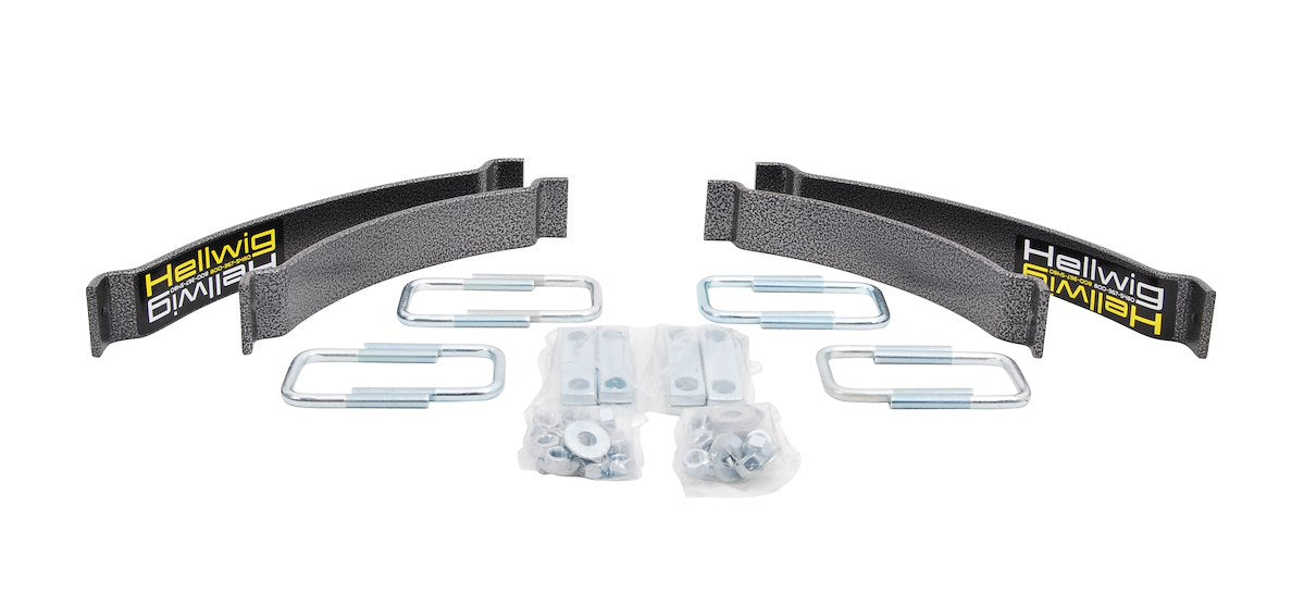 Hellwig Helper Spring Kit, EZ-1000 Series, 1000 lb Load Capacity, With 2 Springs/U Bolts/Hardware, Set Of 2 - 1250