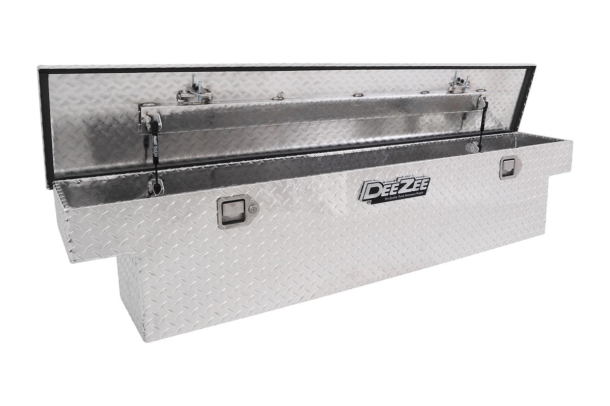 Dee Zee Tool Box, Aluminum, 14 in Length x 63 in Width x 15-1/2 in Height, 5.25 Cubic ft Capacity - DZ6163N