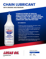 Lucas Oil Chain Lube, 1 qt Bottle - 10014