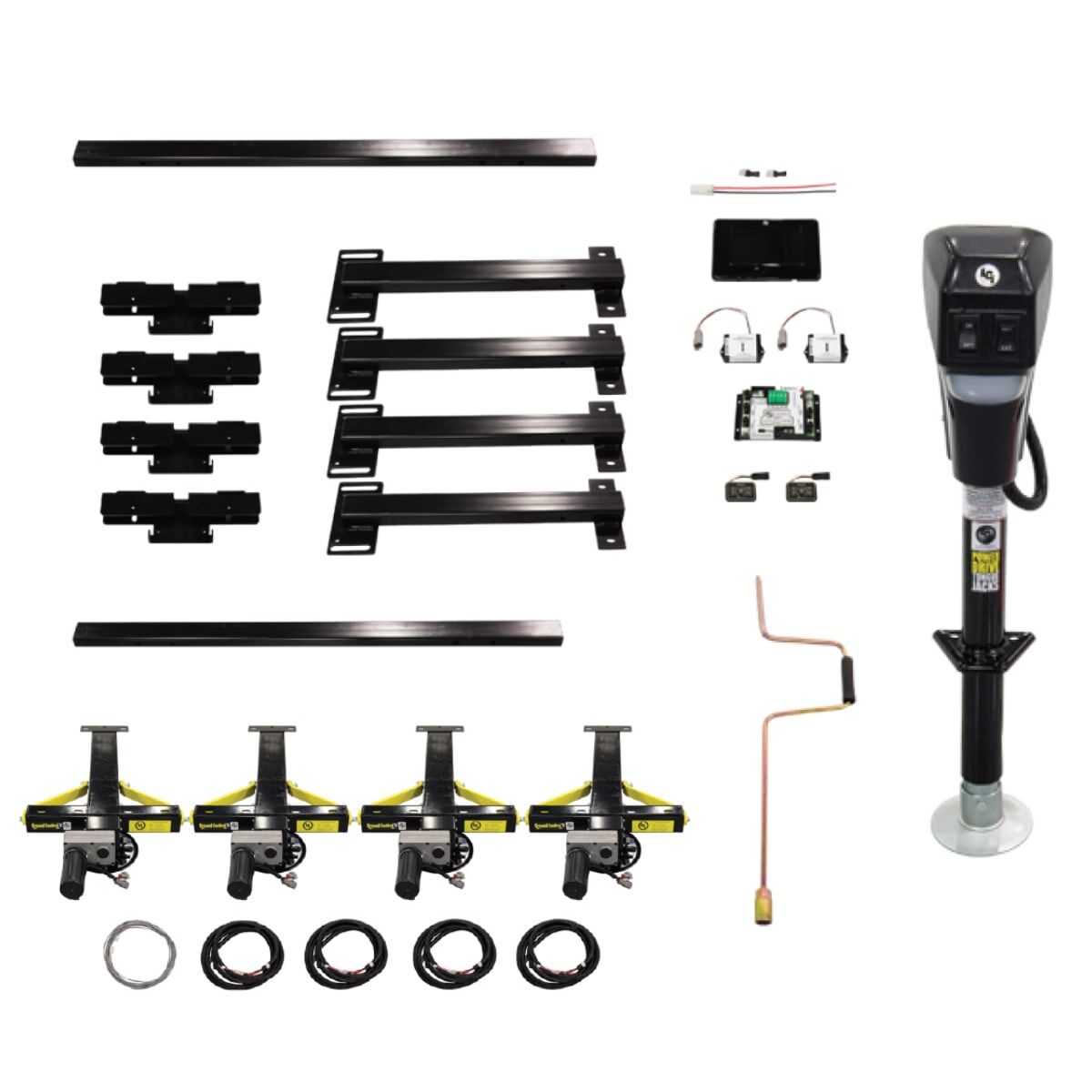 Lippert Leveling System, 10000 lb Gross Vehicle Weight Lift Capacity - 672136