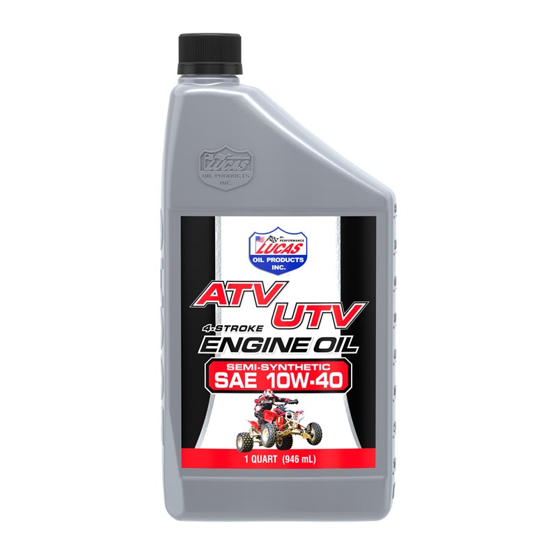 Lucas Oil Oil, SAE 10W40, 1 qt Bottle - 10720