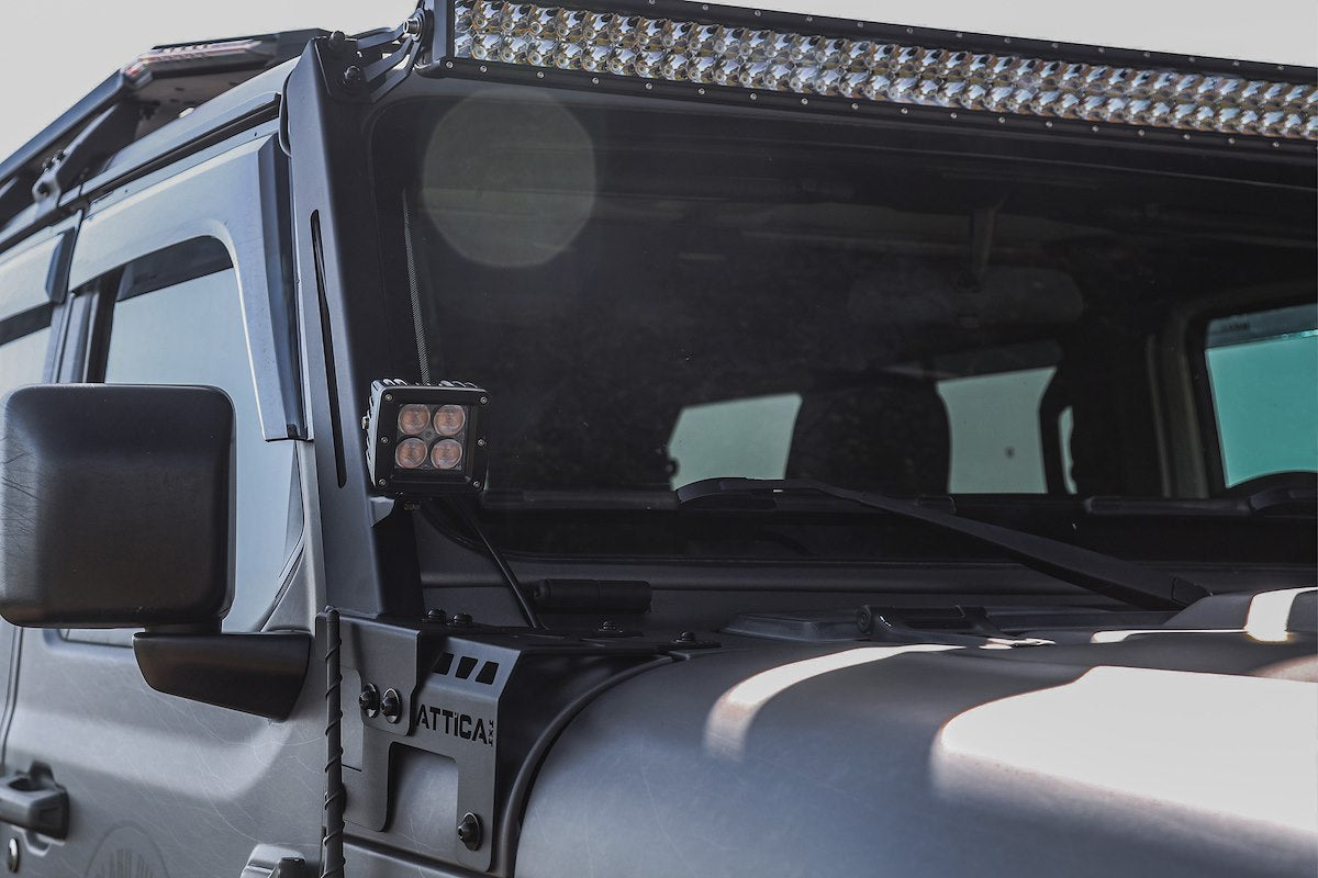 Attica 4x4 Auxiliary Light Mounting Bracket ATTJL01E104-BX product image 9