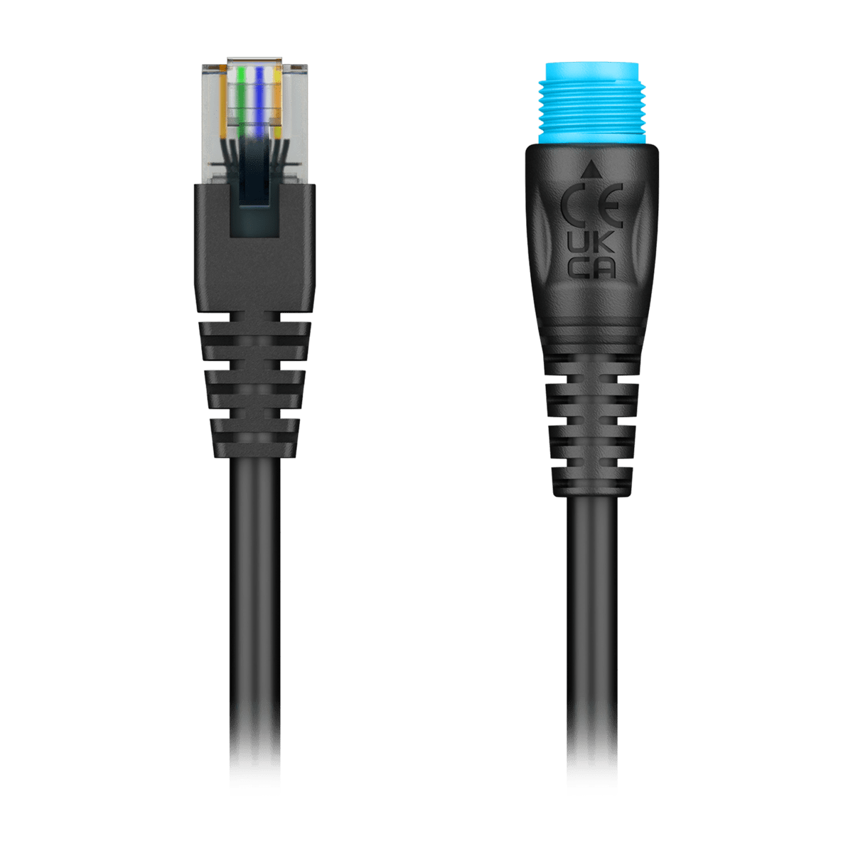 Garmin Marine Network Adapter Cable, BlueNet Network To RJ45 Adapter, Black, For Use With BlueNet 20 Switch - 010-12531-02