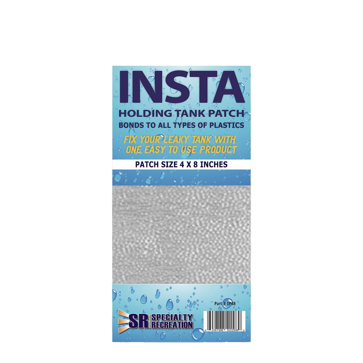 Specialty Recreation Holding Tank Adhesive, 8 in Length x 4 in Width - IP48