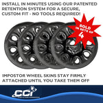 Coast2Coast Wheel Skins & Styled Wheel Covers IWCIMP64GBLK product image 4