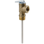 AquaLock Water Heater Pressure Relief Valve, 3/4 in NPT Valve Size, 150 PSI Rating, 80,000 BTU Rating - 0556000