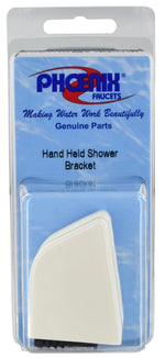 Phoenix Products Shower Head Mount, 3 Position, White - PF276005