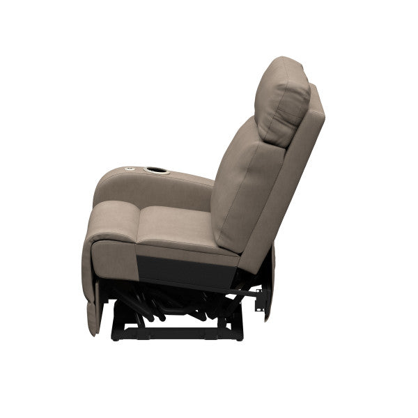 Lippert Chair, Seismic Theater Series, 27-1/2 in Width x 38 in Depth x 42 in Height Overall, 64 in Reclining Depth - 2024044196