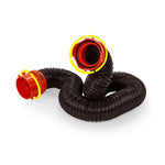 Camco Sewer Hose, 5 ft Extended Length, 24 in Compressed Length, 3 in Diameter - 39765