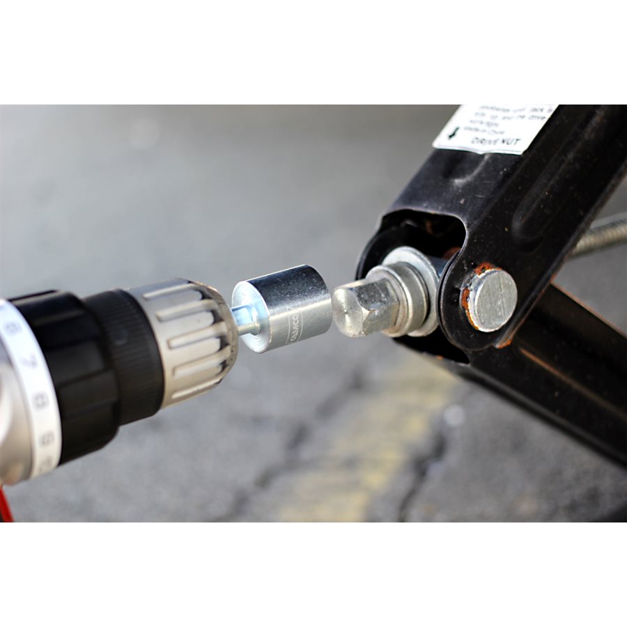 Camco Camper Jack Crank Drill Bit Adapter, 3/4 in Socket - 57363