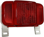 Peterson Manufacturing Trailer Light, Incandescent Bulb, Red Lens, 8-13/16 in x 5-1/16 in - V457L