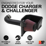 K&N Air Cleaner Assemblies and Air Intake Kits 57-1542 product image 2