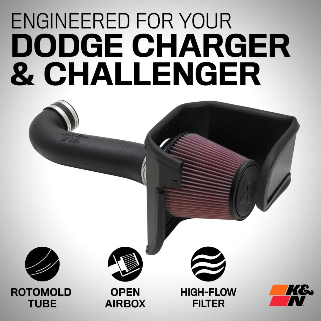 K&N Air Cleaner Assemblies and Air Intake Kits 57-1542 product image 2
