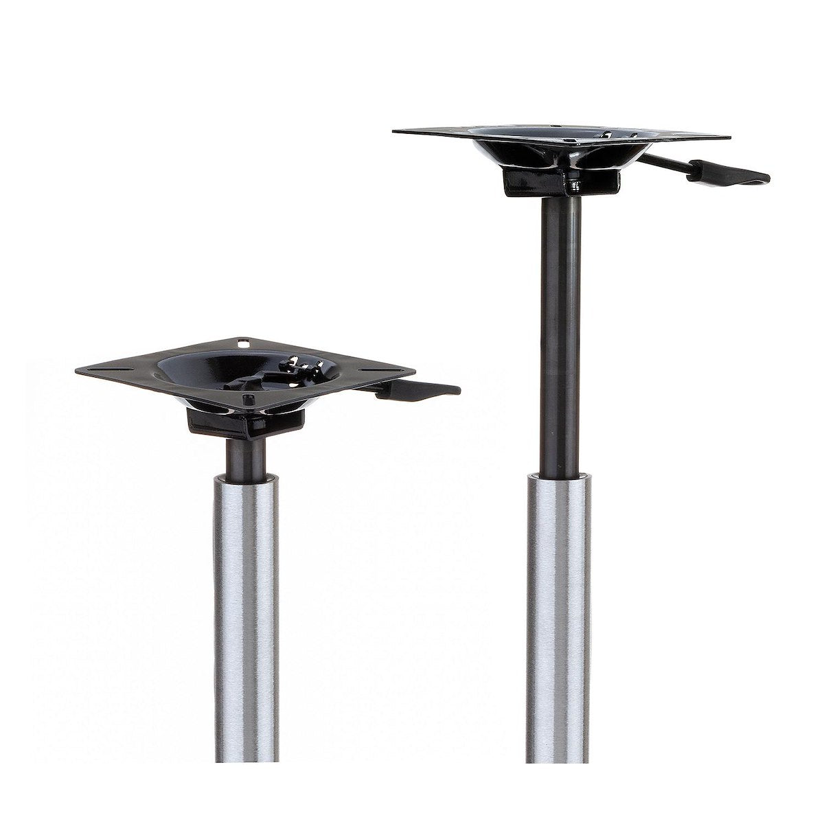 Attwood Marine Boat Seat Pedestal, 24 in To 30 in Adjustable Height, 1.77 in Diameter Post, Aluminum - 3204-T