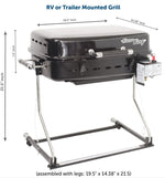 Flame King Barbeque Grill, Black - YSN-HT-500