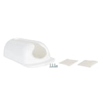 Camco Plastic Bag Storage, Holds Up To 25 Grocery Bags, White - 57061