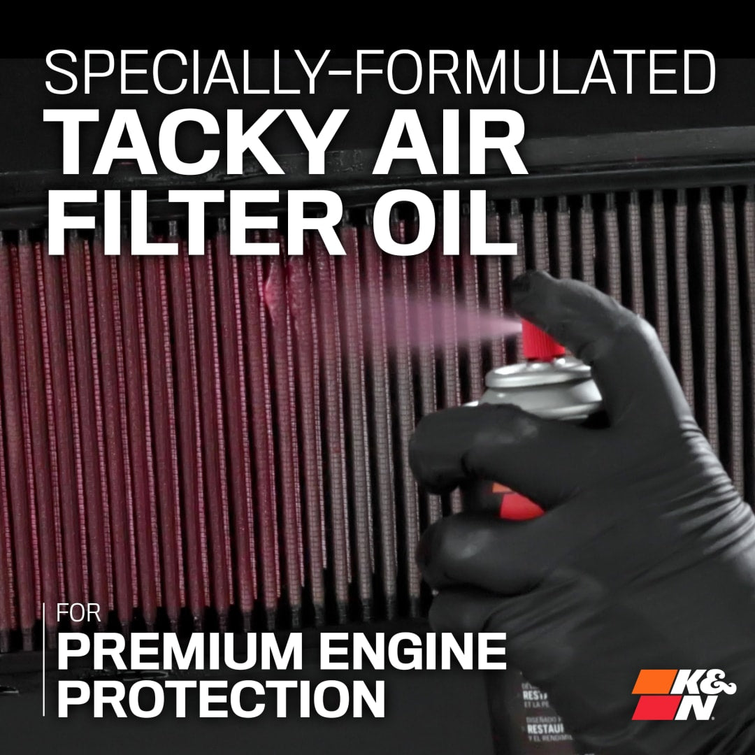 K&N Air Filter Oil, 12-1/4 oz - 99-0516