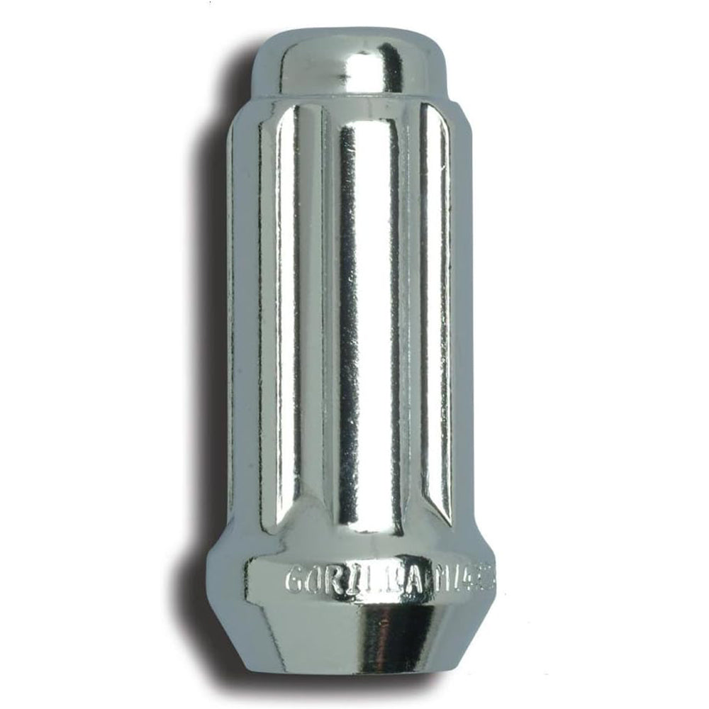 Gorilla Lug Nut, 14 Millimeter x 1.5 Thread Size, 2 in Overall Length, Requires 6 Spline Tool (See Required Parts), Box Of 60 - 26148HT