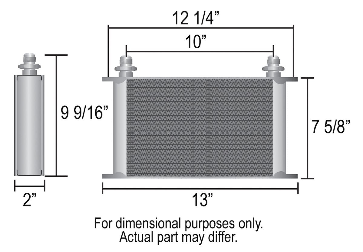 Derale Engine Oil and Automatic Transmission Oil Cooler 52510 product image 2