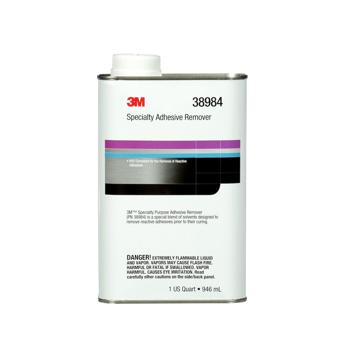 3M Adhesive Remover, 1 qt Can - 38984