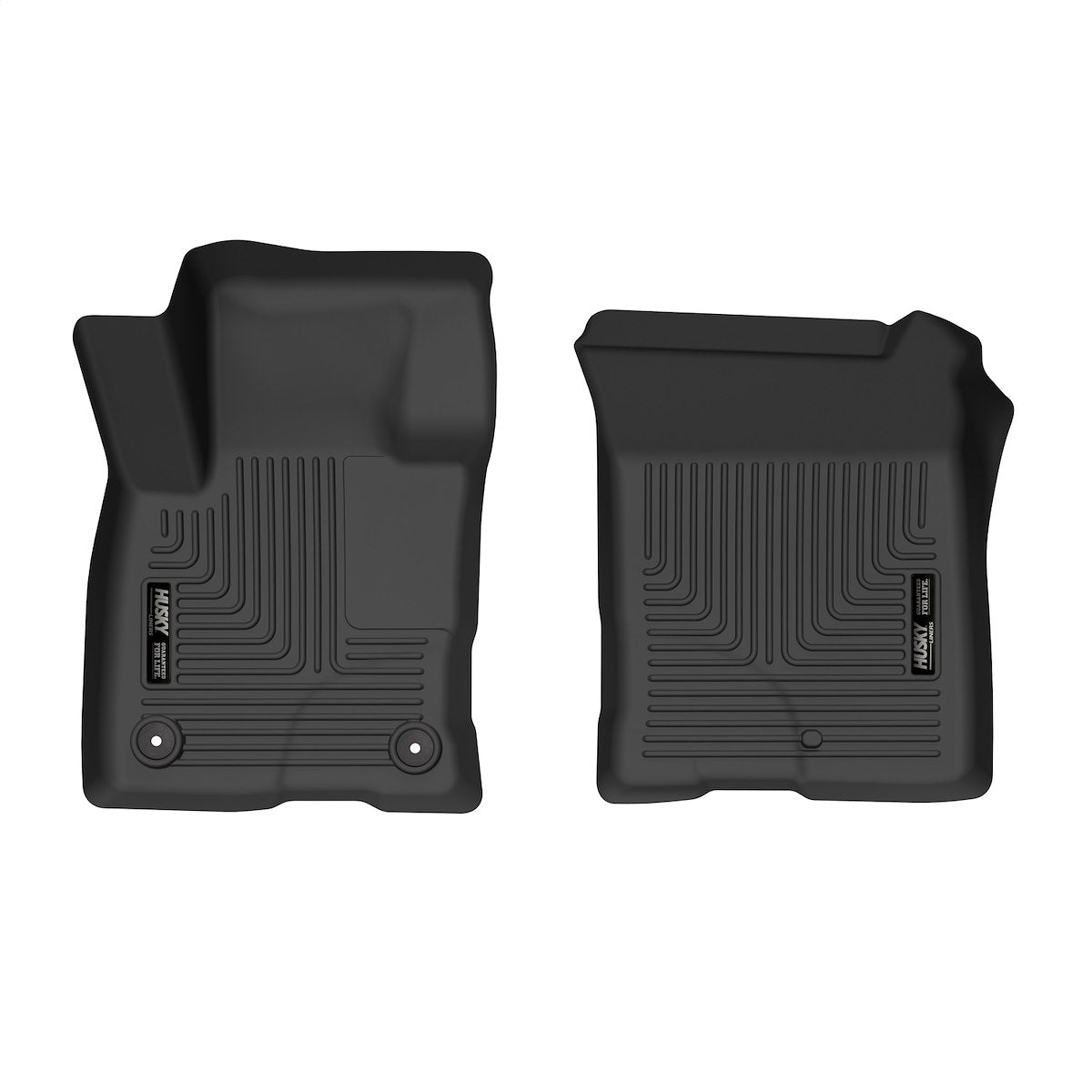 Husky Liners Floor Liner, Black, 2 Piece - 51891