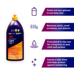 3M Polishing Compound, White, 1 qt Bottle, Case Of 6 - 36110