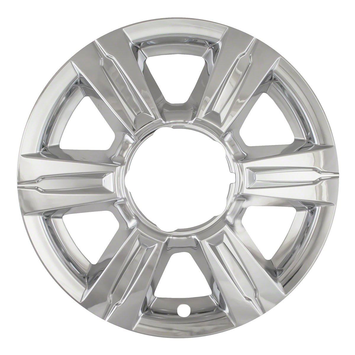 Coast2Coast Wheel Skin, 17 in, 6 Spokes, Chrome, Set Of 4 - IWCIMP369X