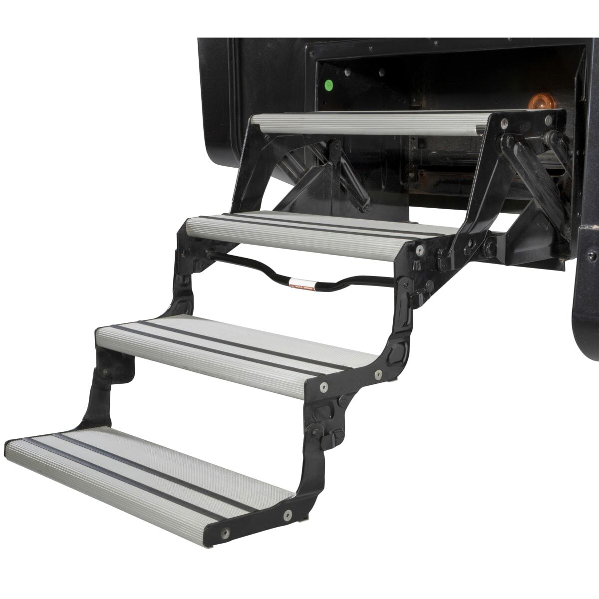 Lippert Entry Step, 4 Manual Folding Step, 24 in Width x 8-1/2 in Depth, With 8 in Rise - 432698