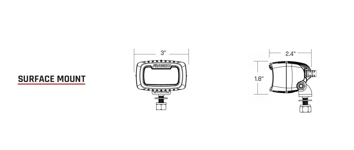 Rigid Industries Auxiliary & Work Lighting 980003 product image 3