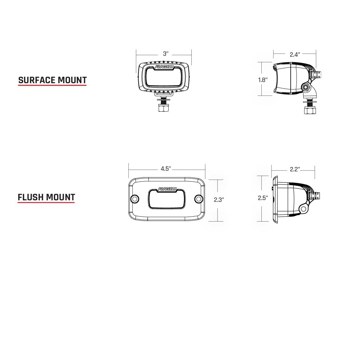 Rigid Industries Auxiliary & Work Lighting 902113 product image 3