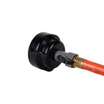 Camco Waste Water Hose, 10 ft Length, 5/8 in Inside Diameter, With 3 in Bayonet Fitting Rinse Cap - 22999