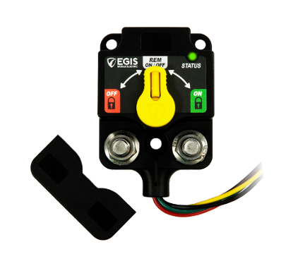 Egis Battery Disconnect Switch, 8 To 36 V DC, 500 amp, 1.3 amp Off-State Current Draw - 8710-1500