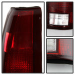 Xtune Tail Light Assembly, Red/Smoke Lens, Black Housing, Set Of 2 - 9028786