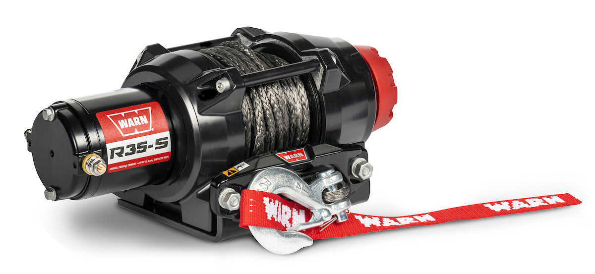 Warn Winch, R35-S Series, 12 V Electric, 3500 lb Line Pull Capacity - 110030