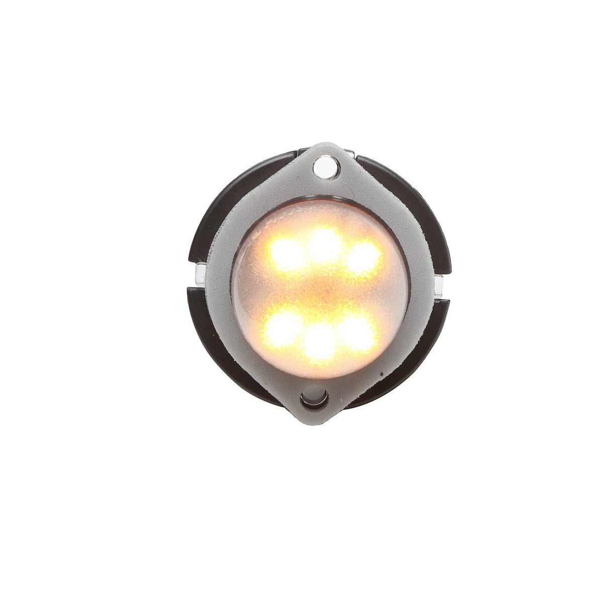 Whelen Engineering Company Warning Light, Vertex  Series, 1.625 in Diameter x 1 in Height, 1 in Recess/Surface Mount - VTX609A