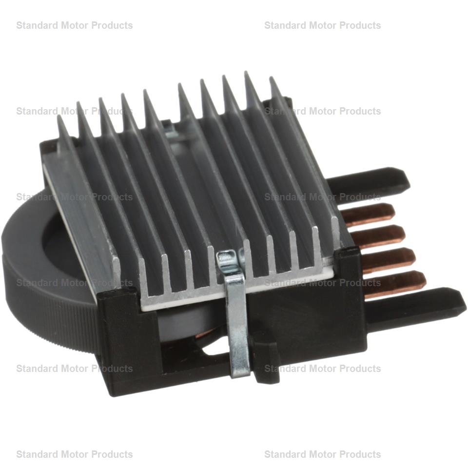 Standard Motor Eng.Management Instrument Panel Dimmer Switch, 4 Male Blade Terminals, Black - DS-833