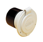Marinco Power Inlet Port, 20 amp, 125 V AC, 2.5 in Diameter x 2.67 in Depth - 200BBIW.RV
