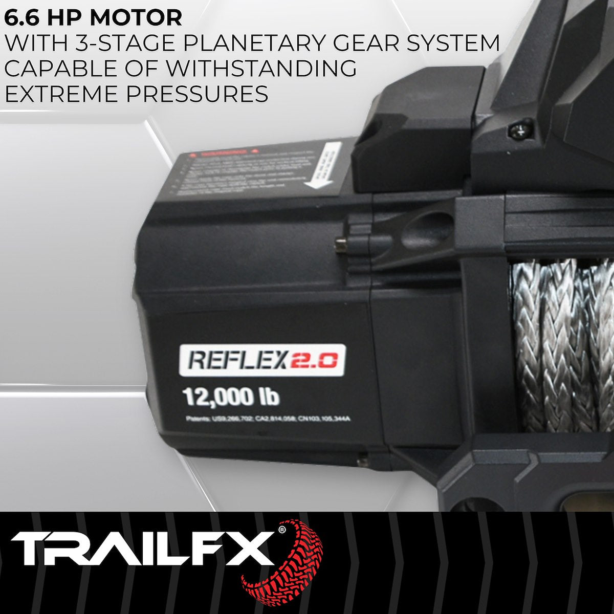 TrailFX Winches & Recovery Gear WRS212B product image 5