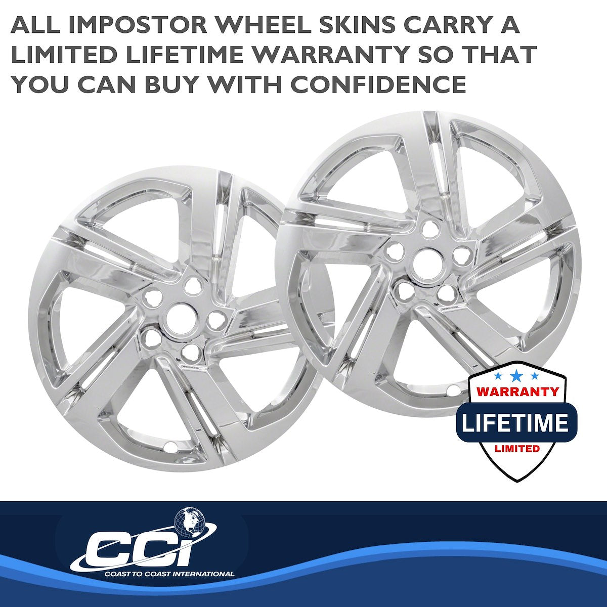 Coast2Coast Wheel Skins & Styled Wheel Covers IWCIMP418X product image 4