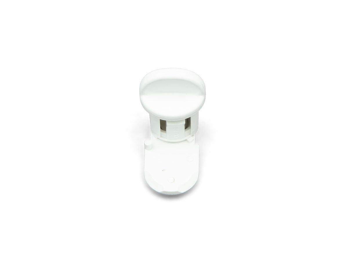 B&B Molders Lock Cylinder, Polar White, B&B Cross Reference 433PW-A - 94156