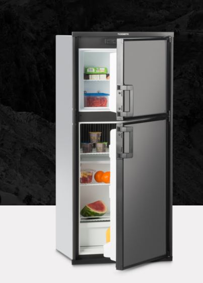 Dometic Refrigerator, Dual Compartment 2 Door Refrigerator With Freezer, 6 Cubic ft, 110 V AC - DM2672RB1